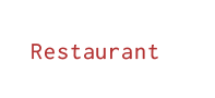 restaurant